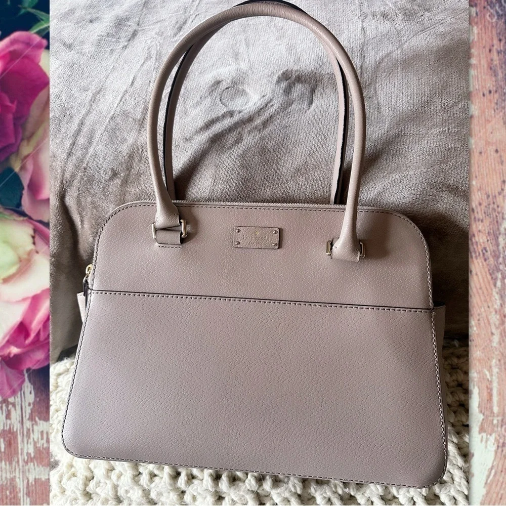 Kate Spade Terri Grove Street Terri Almondine Leather Shoulder Bag